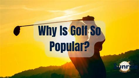 Why is golf so popular in Asia?